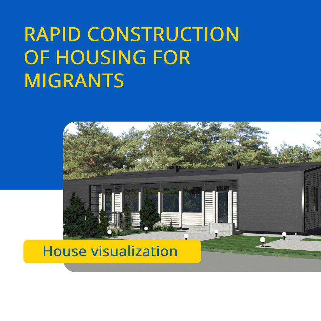Rapid erection of modular housing from lightweight prefabricated structures